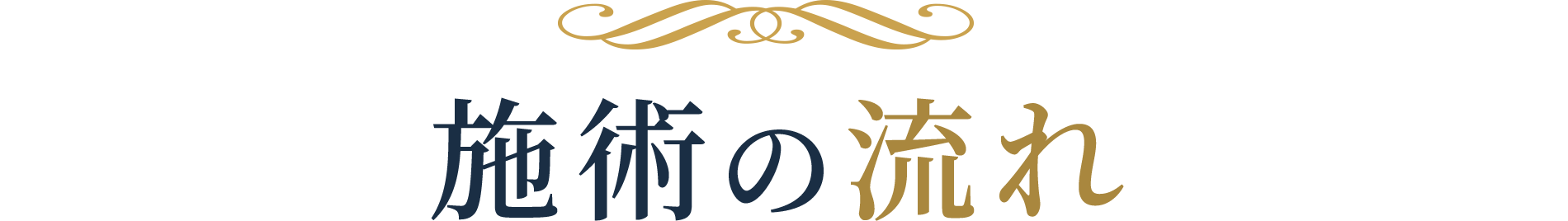 施術の流れ